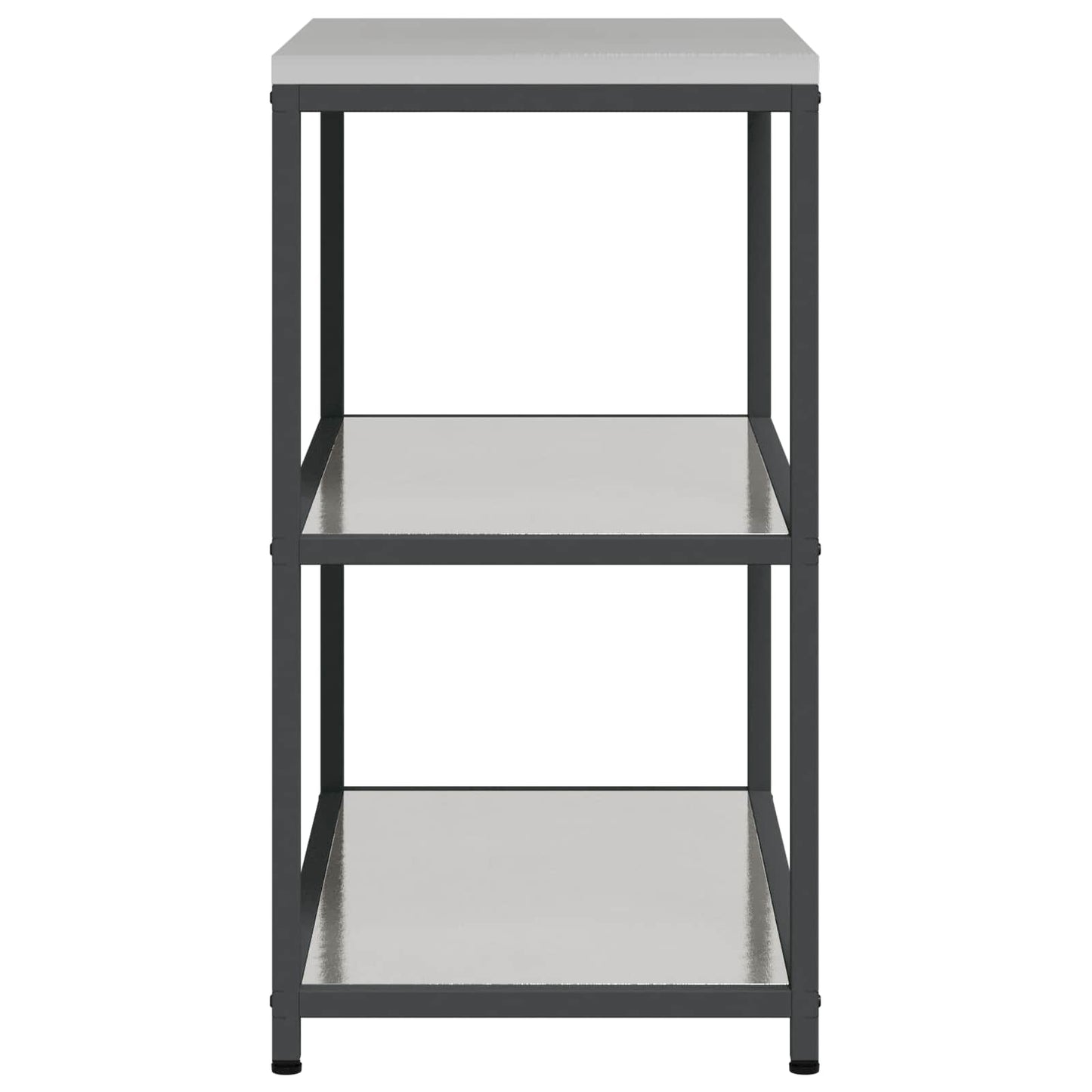 Konyhai polcrendszer HATTEM Ezüst 90 x 50 x 92 cm Acél