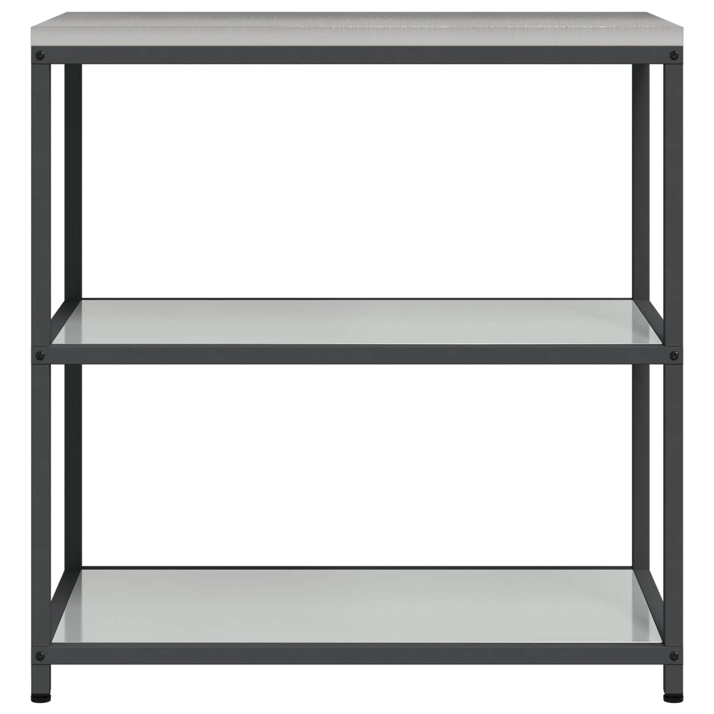 Konyhai polcrendszer HATTEM Ezüst 90 x 50 x 92 cm Acél