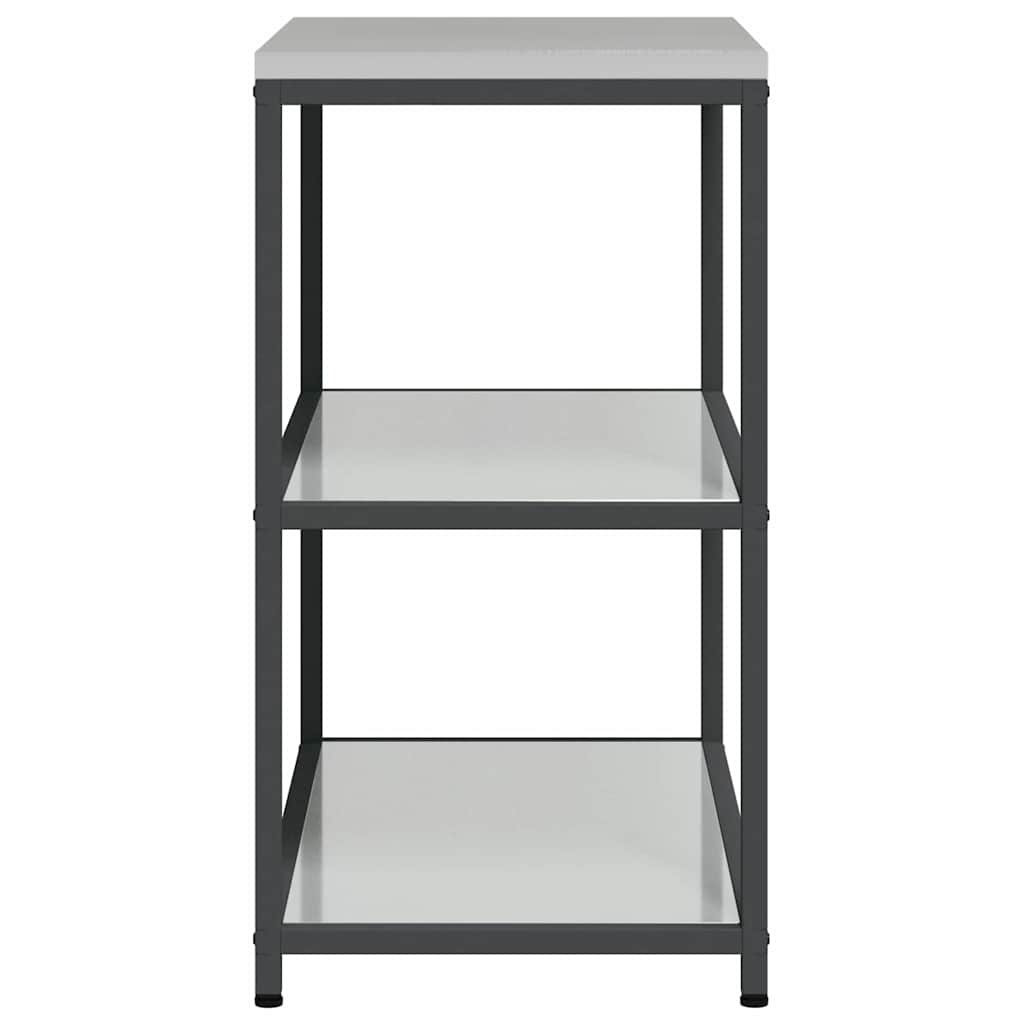 Konyhai polcrendszer HATTEM Ezüst 90 x 50 x 92 cm Acél