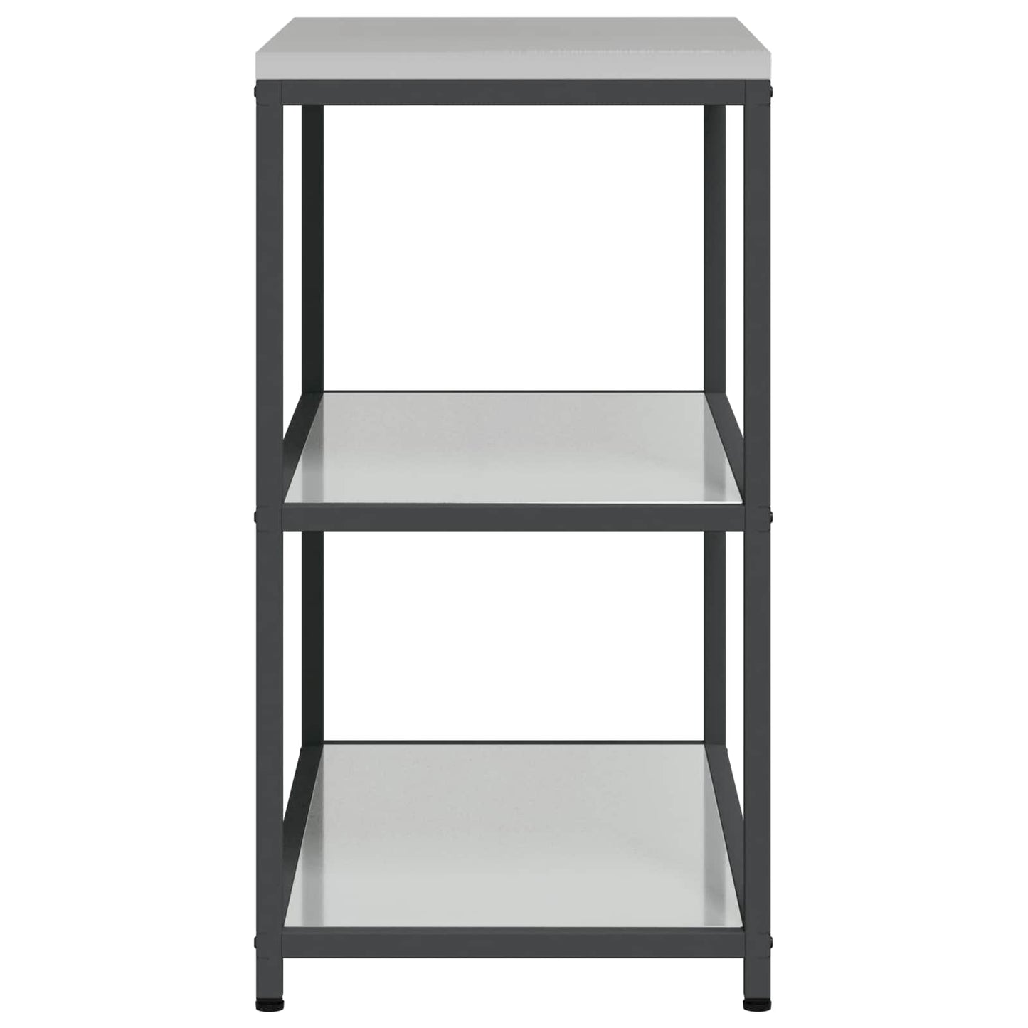 Konyhai polcrendszer HATTEM Ezüst 90 x 50 x 92 cm Acél