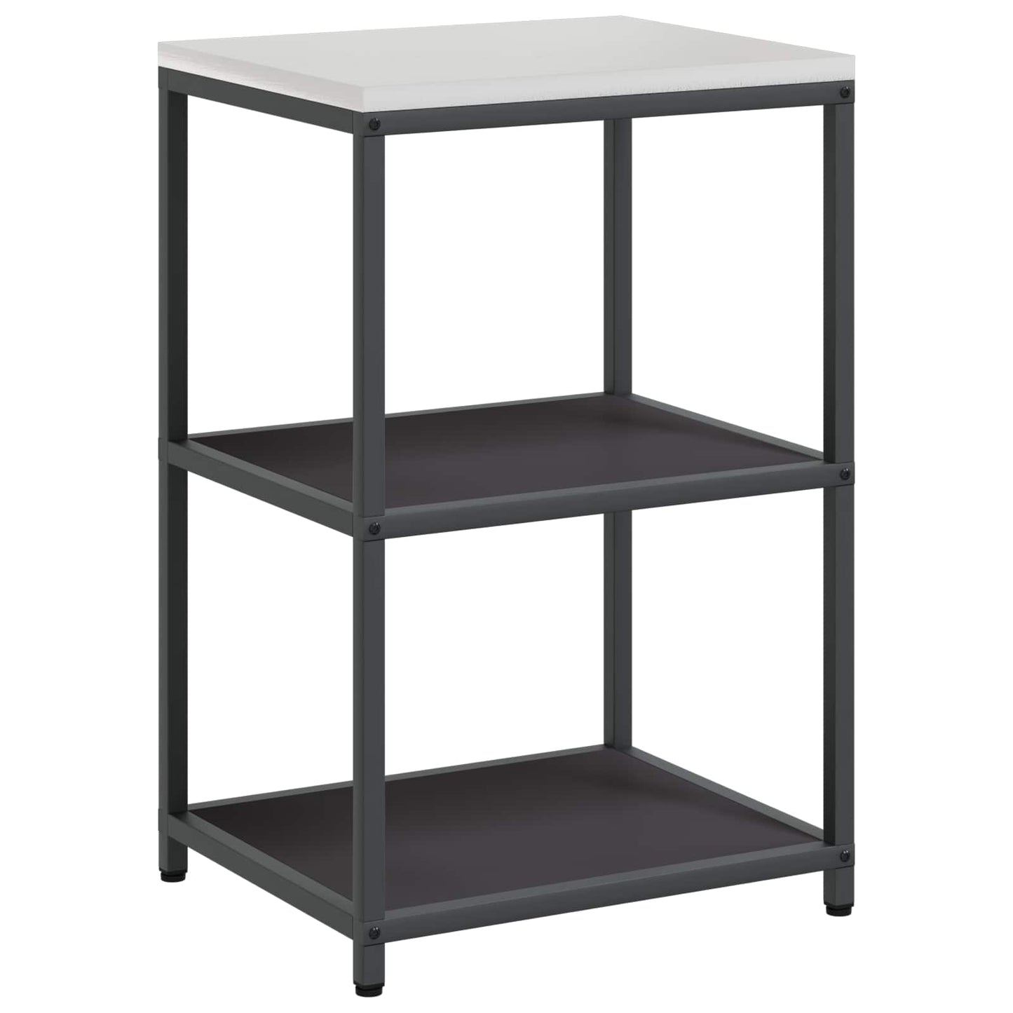 Konyhai polcrendszer HATTEM Fekete 60 x 50 x 92 cm Acél