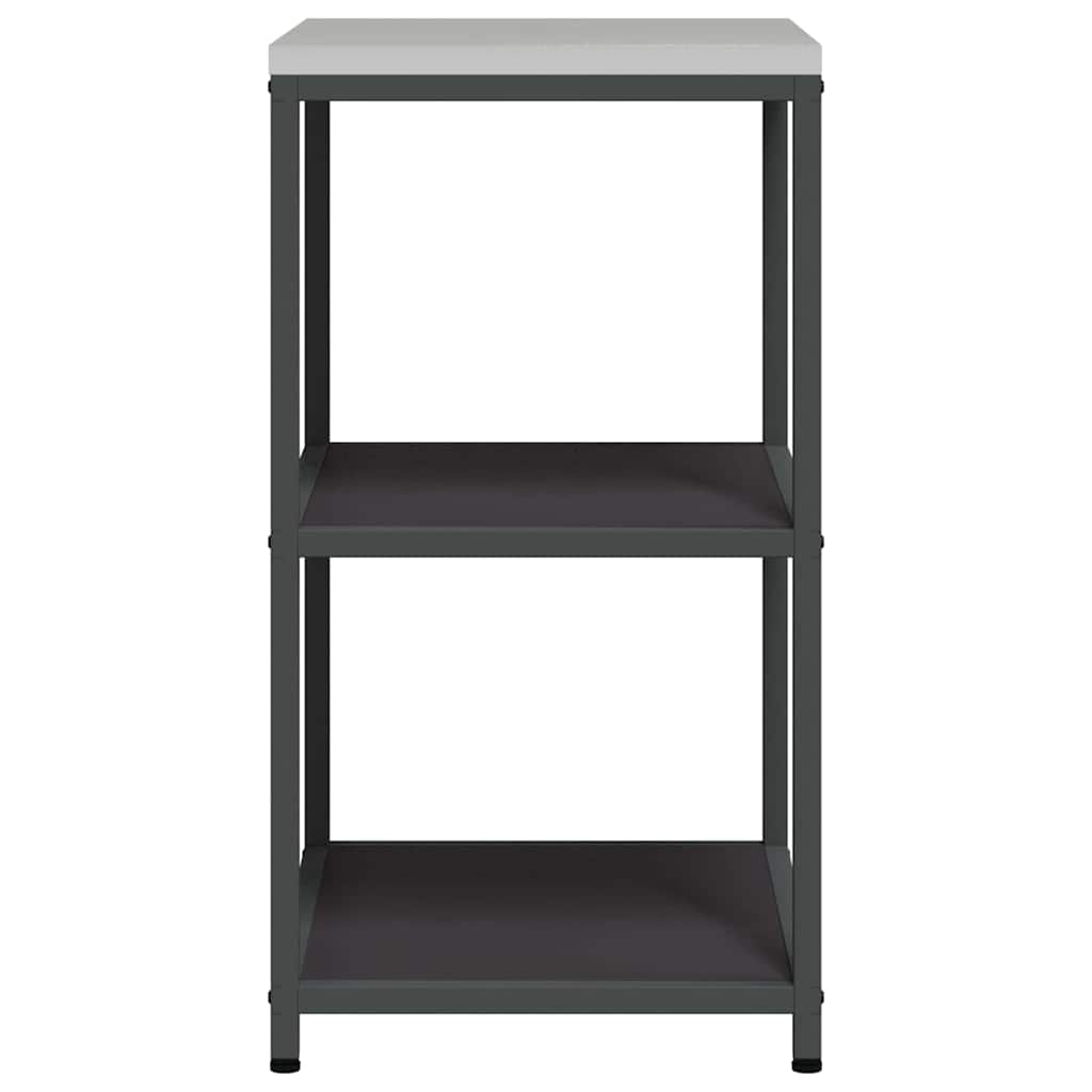 Konyhai polcrendszer HATTEM Fekete 60 x 50 x 92 cm Acél