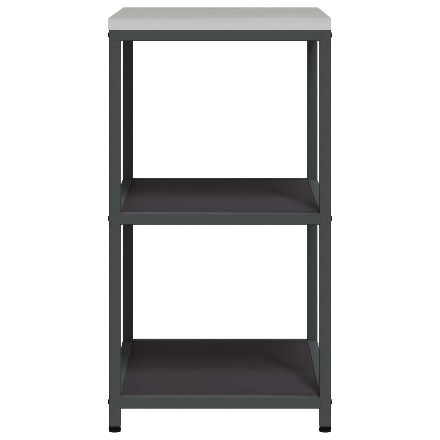 Konyhai polcrendszer HATTEM Fekete 60 x 50 x 92 cm Acél