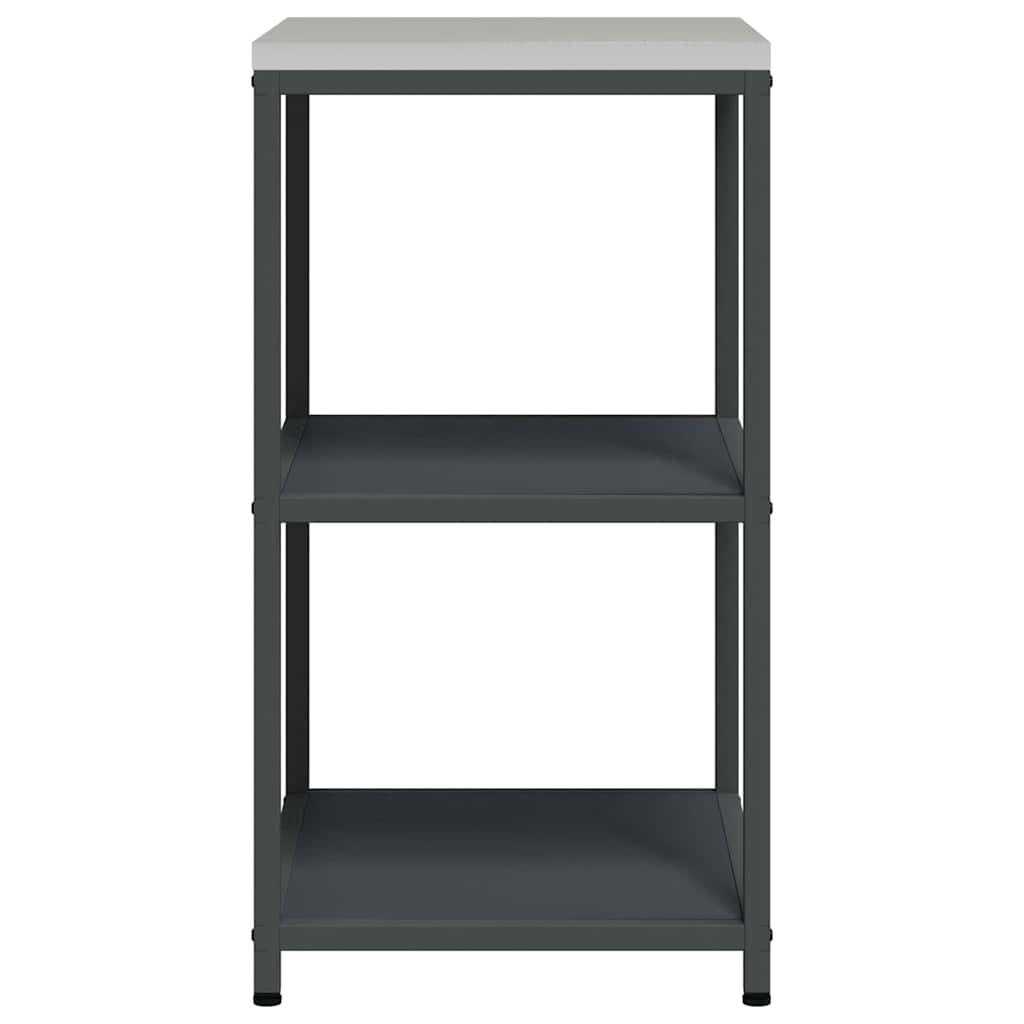 Konyhai polcrendszer HATTEM Antracitszürke 60 x 50 x 92 cm Acél