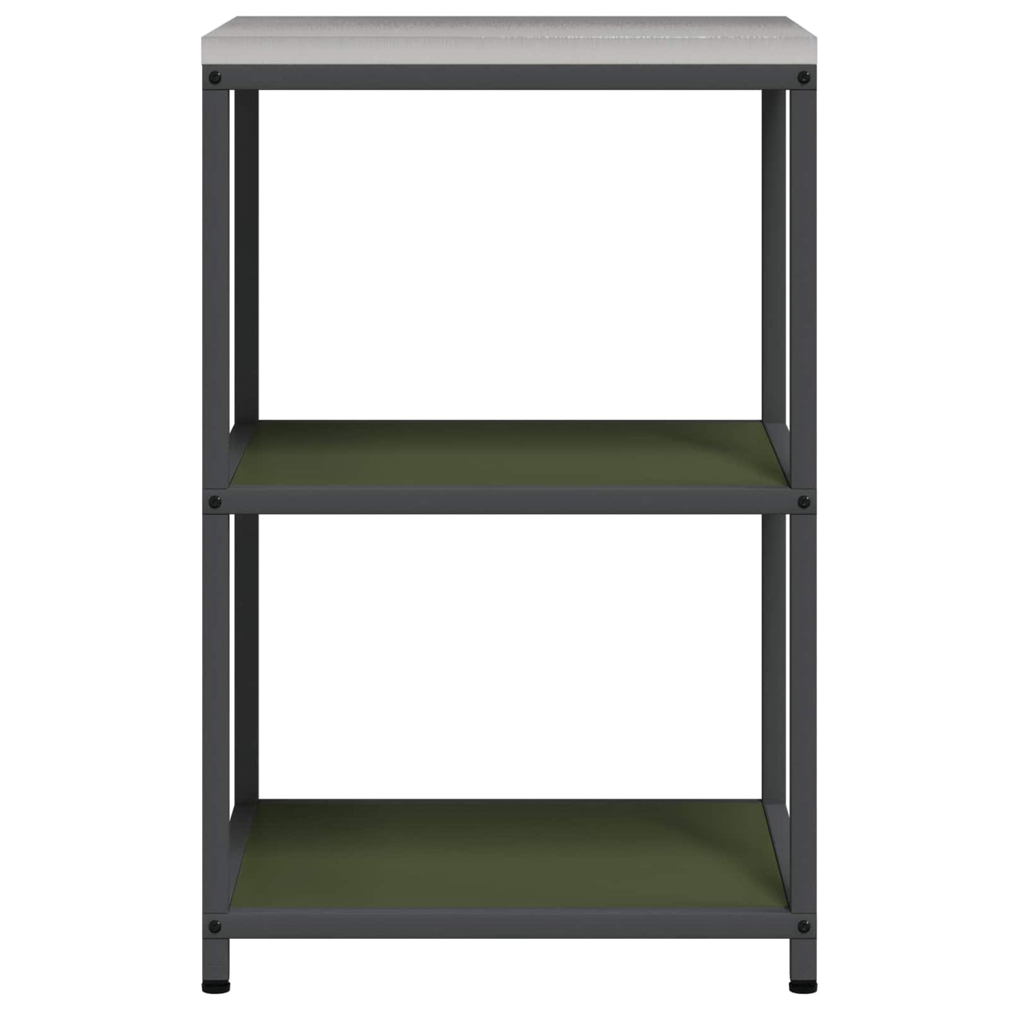 Konyhai polcrendszer HATTEM Olajzöld 60 x 50 x 92 cm Acél