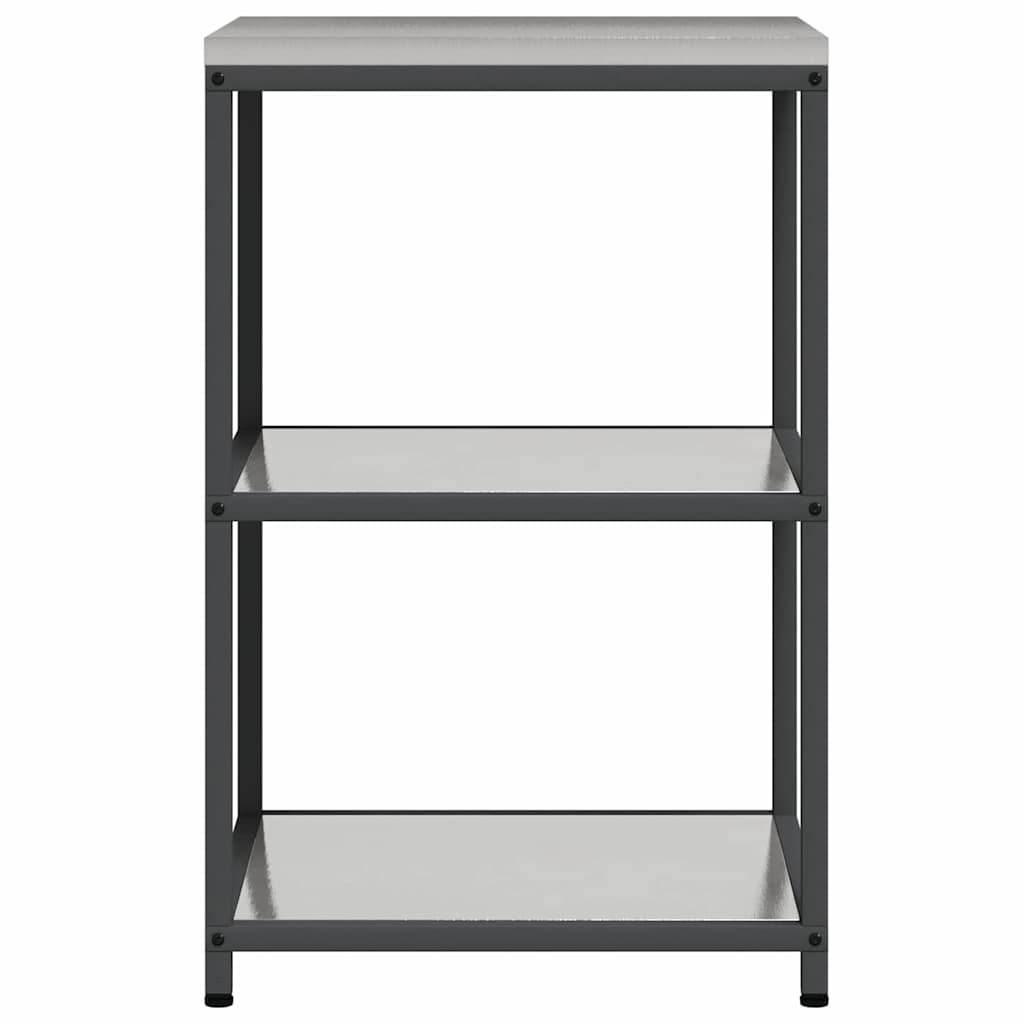 Konyhai polcrendszer HATTEM Ezüst 60 x 50 x 92 cm Acél