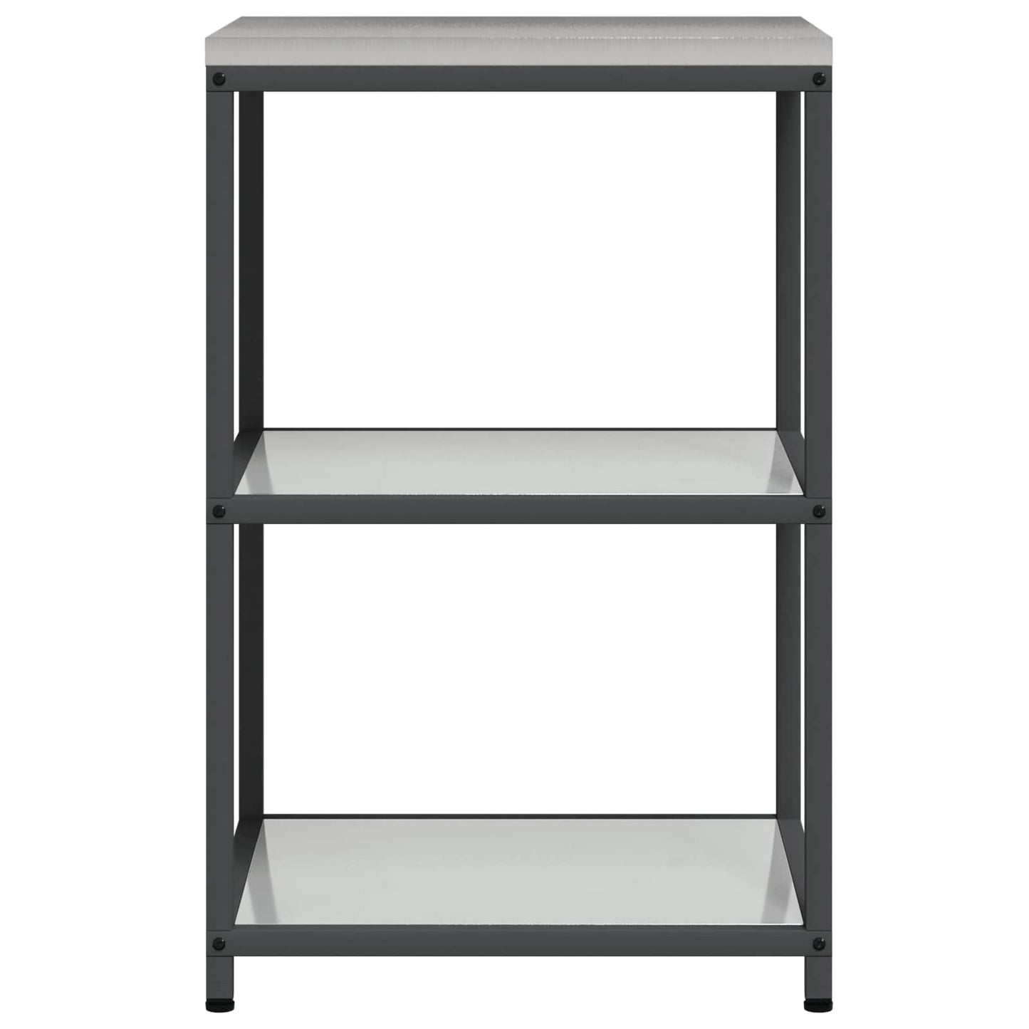 Konyhai polcrendszer HATTEM Ezüst 60 x 50 x 92 cm Acél
