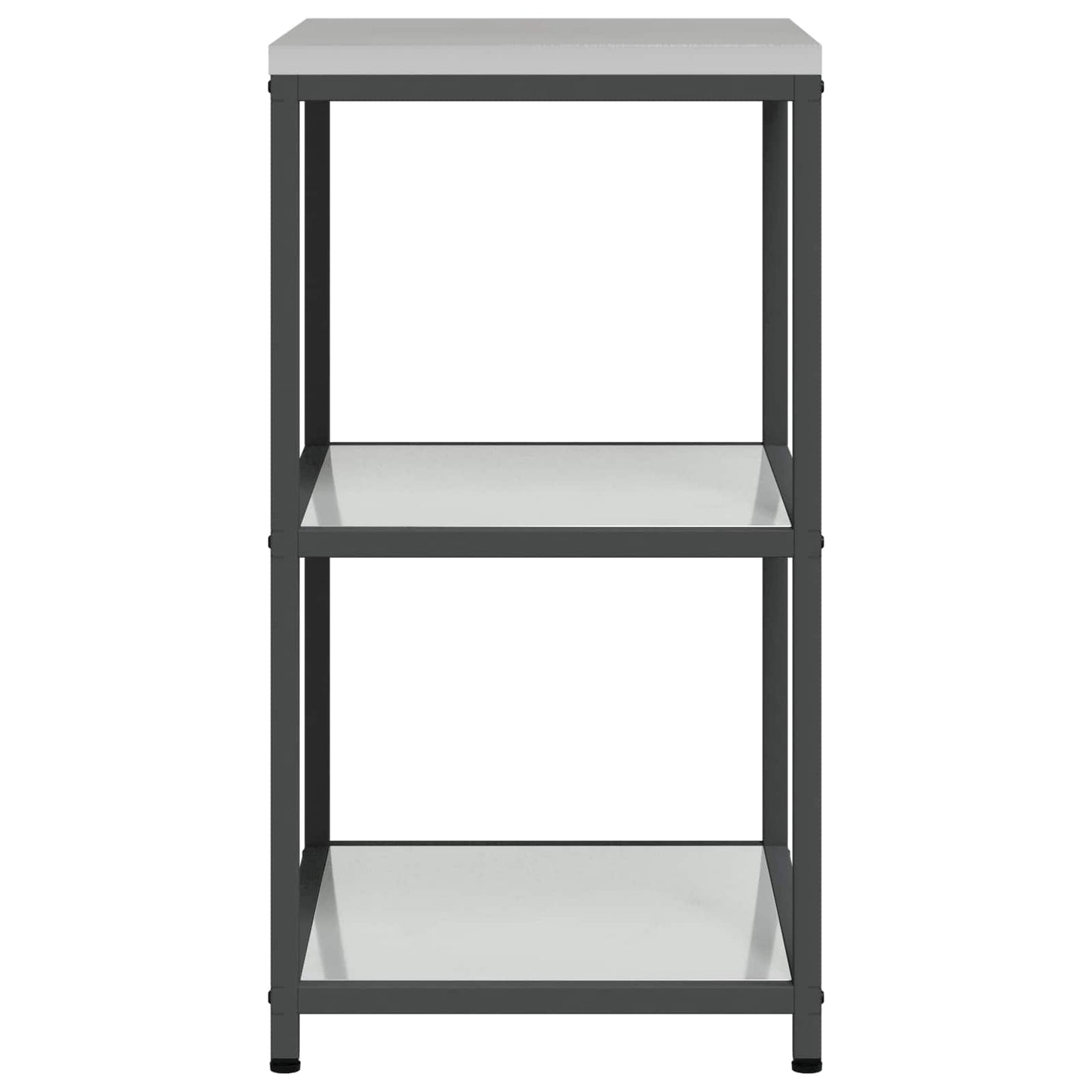 Konyhai polcrendszer HATTEM Ezüst 60 x 50 x 92 cm Acél