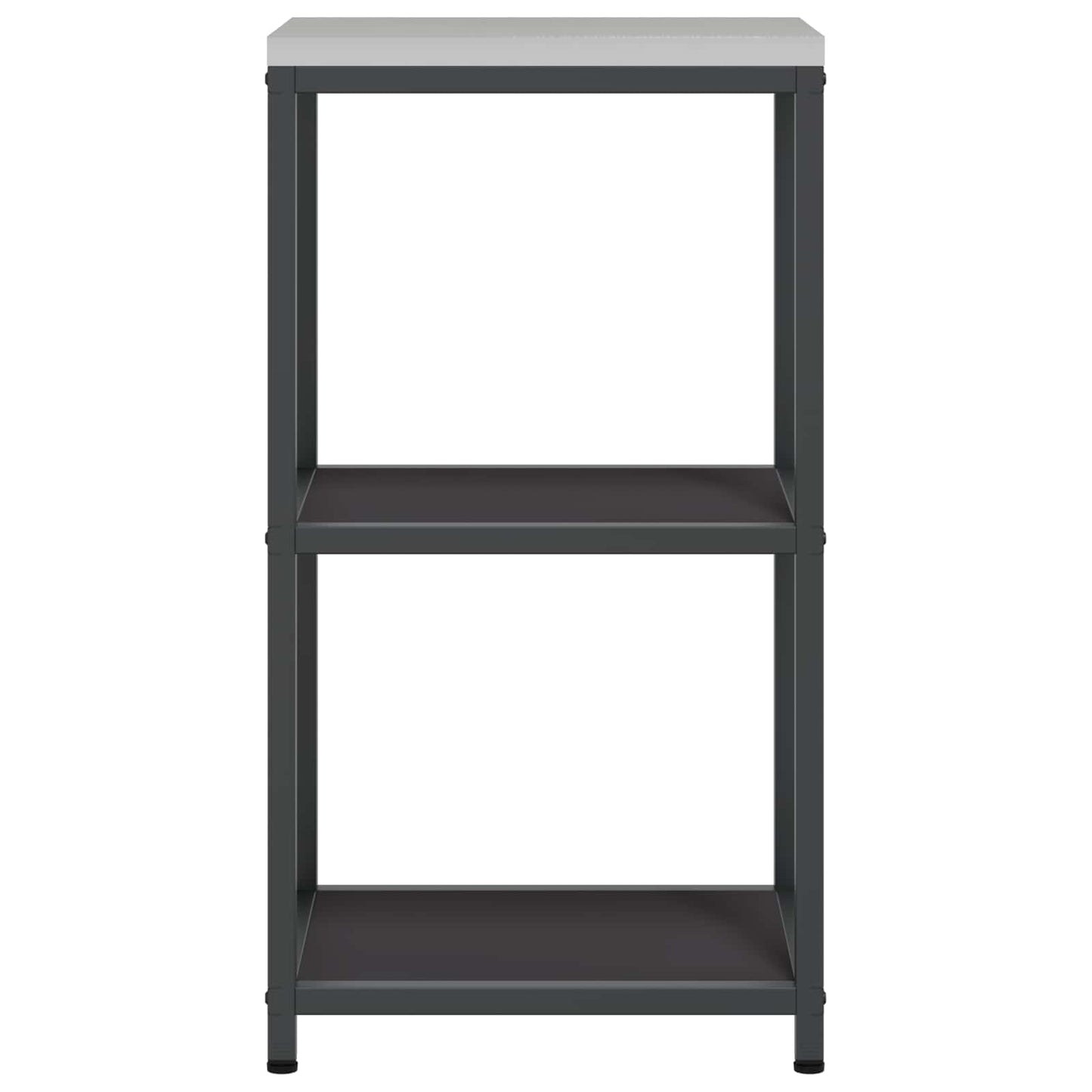 Konyhai polcrendszer HATTEM Fekete 40 x 50 x 92 cm Acél