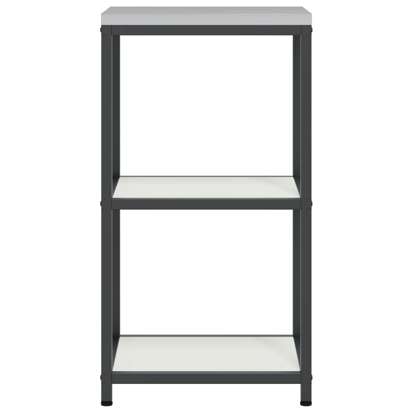 Konyhai polcrendszer HATTEM Fehér 40 x 50 x 92 cm Acél