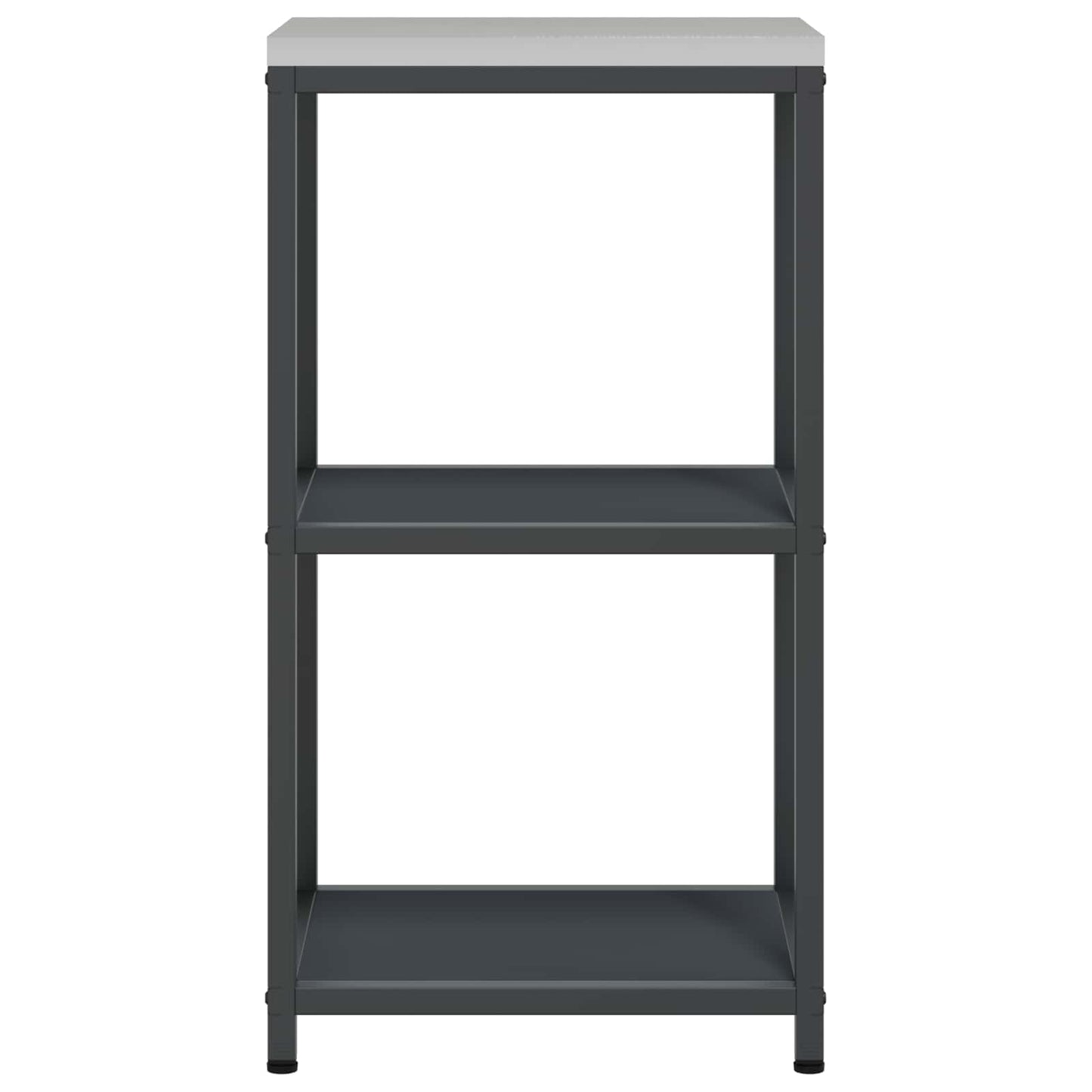Konyhai polcrendszer HATTEM Antracitszürke 40 x 50 x 92 cm Acél