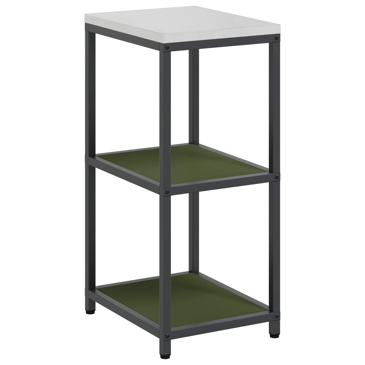 Konyhai polcrendszer HATTEM Olajzöld 40 x 50 x 92 cm Acél