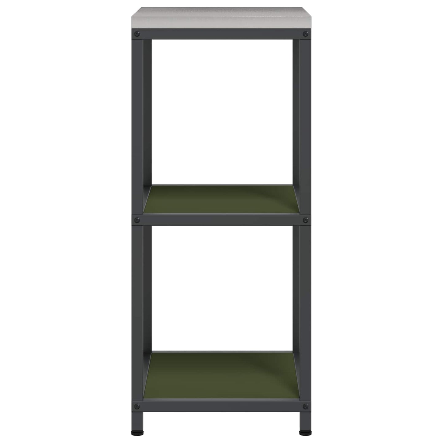 Konyhai polcrendszer HATTEM Olajzöld 40 x 50 x 92 cm Acél