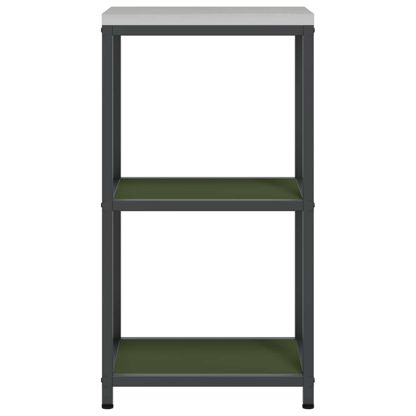 Konyhai polcrendszer HATTEM Olajzöld 40 x 50 x 92 cm Acél