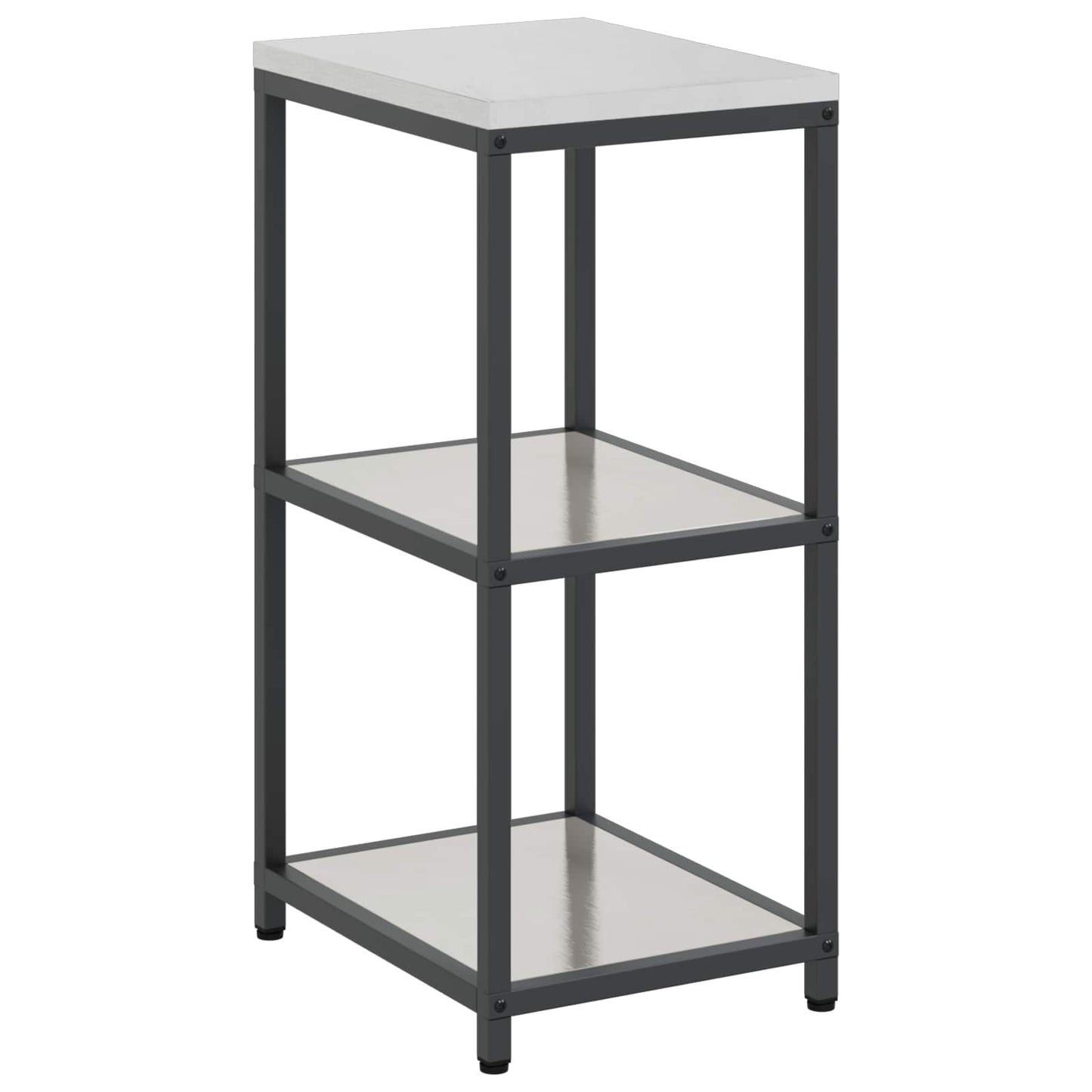 Konyhai polcrendszer HATTEM Ezüst 40 x 50 x 92 cm Acél