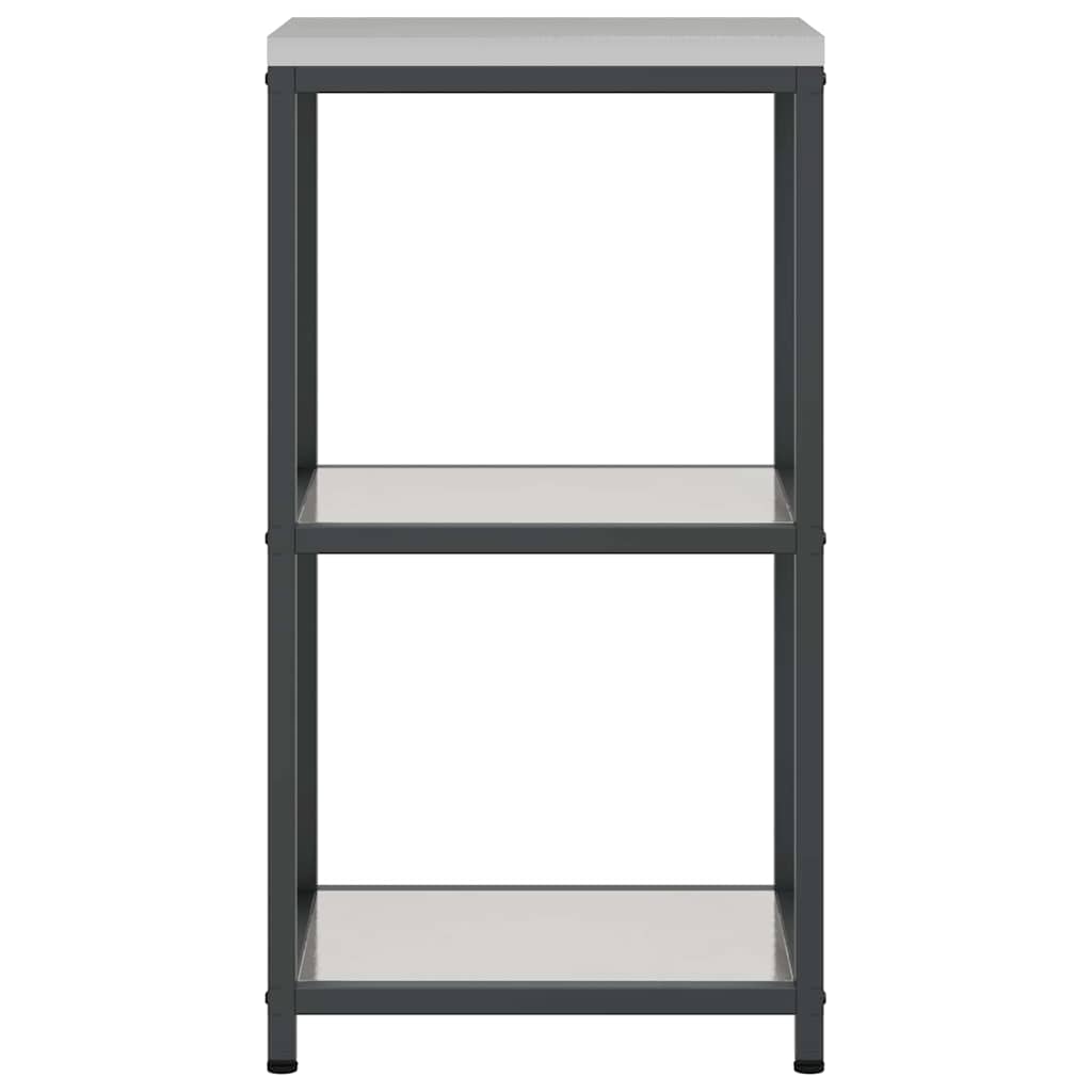 Konyhai polcrendszer HATTEM Ezüst 40 x 50 x 92 cm Acél