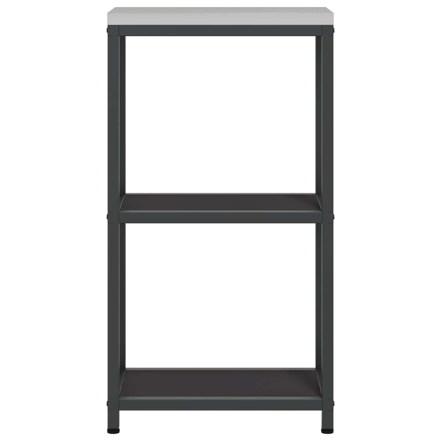 Konyhai polcrendszer HATTEM Fekete 30 x 50 x 92 cm Acél