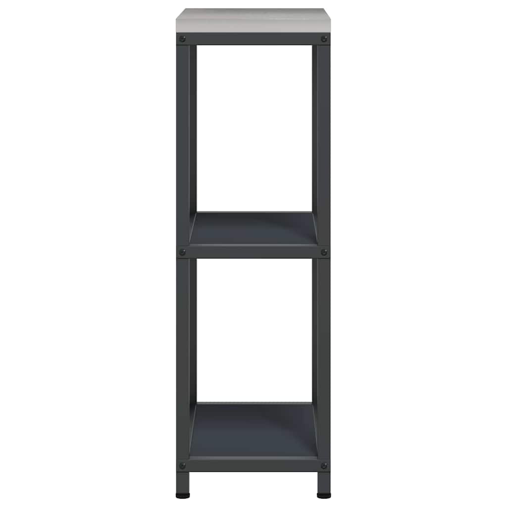 Konyhai polcrendszer HATTEM Antracitszürke 30 x 50 x 92 cm Acél