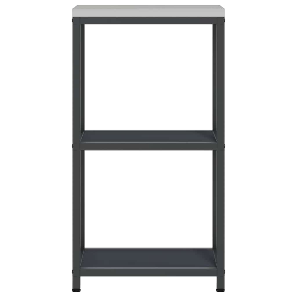 Konyhai polcrendszer HATTEM Antracitszürke 30 x 50 x 92 cm Acél