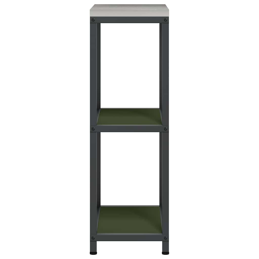 Konyhai polcrendszer HATTEM Olajzöld 30 x 50 x 92 cm Acél