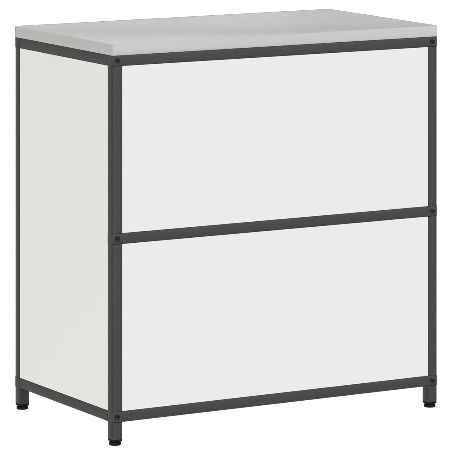 Konyhai tárolószekrény HATTEM Fehér 90 x 50 x 92 cm Acél