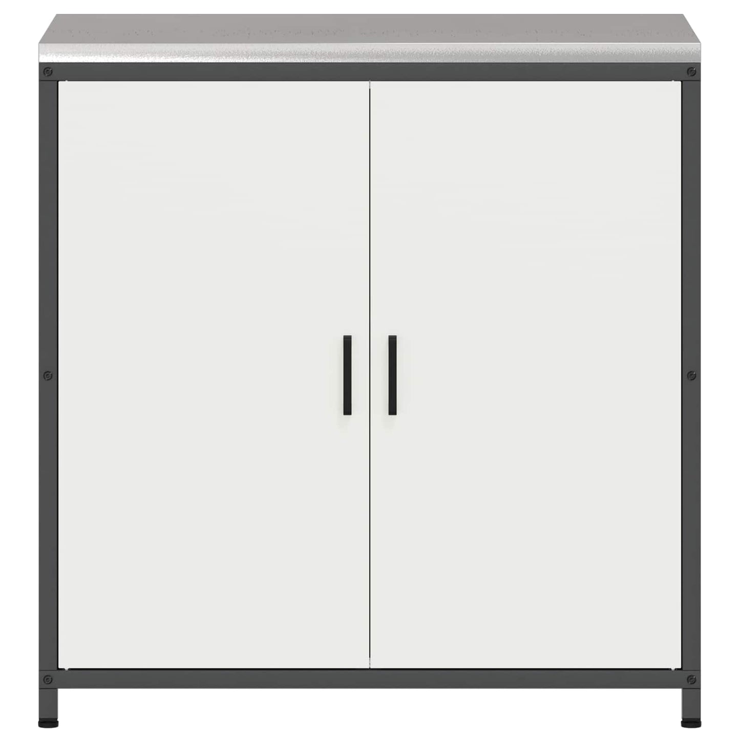 Konyhai tárolószekrény HATTEM Fehér 90 x 50 x 92 cm Acél