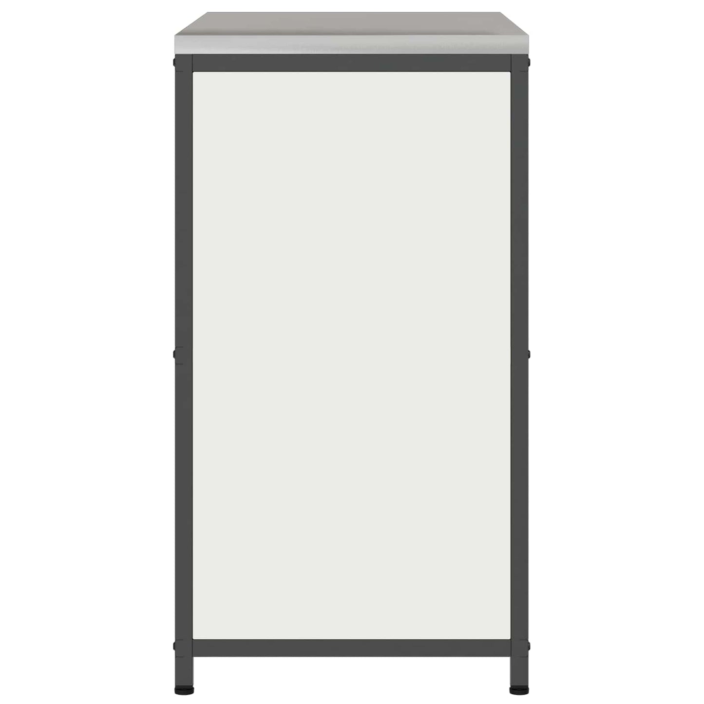 Konyhai tárolószekrény HATTEM Fehér 90 x 50 x 92 cm Acél
