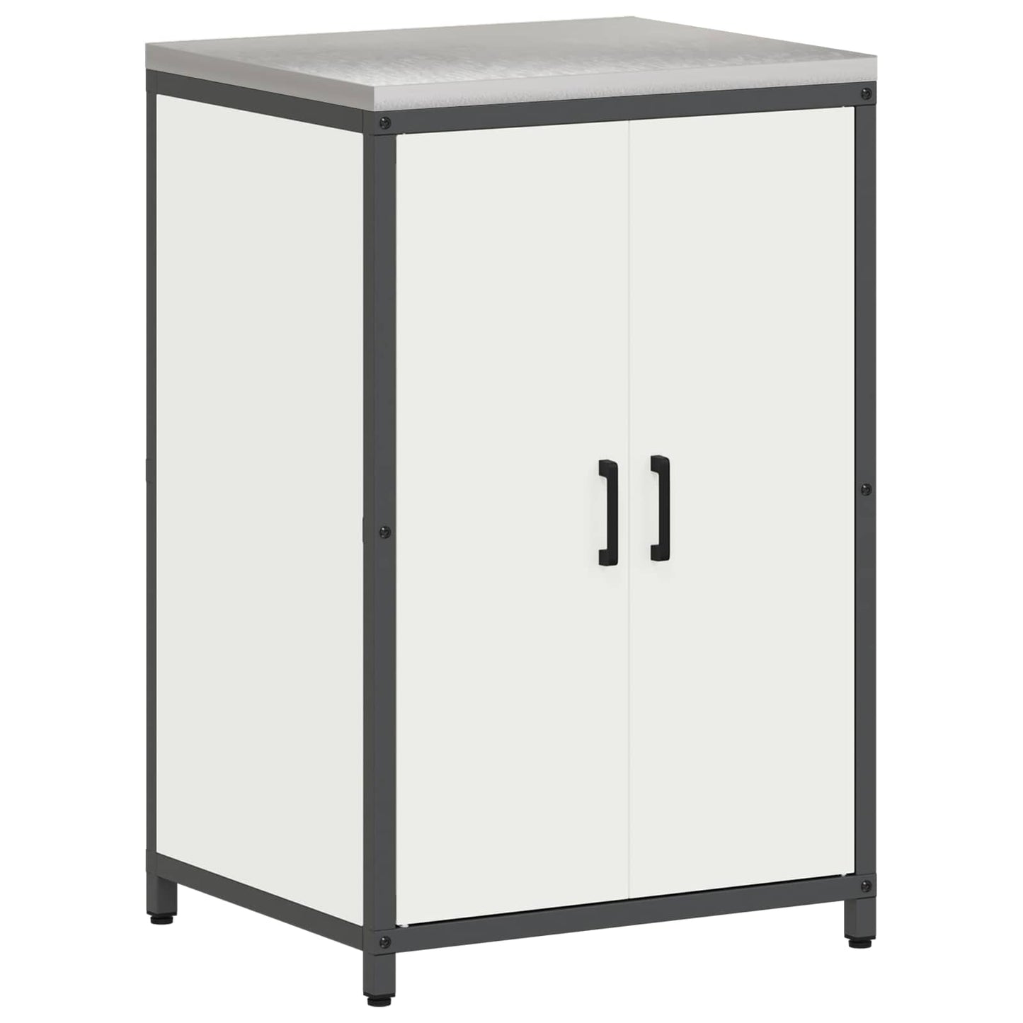 Konyhai tárolószekrény HATTEM Fehér 60 x 50 x 92 cm Acél