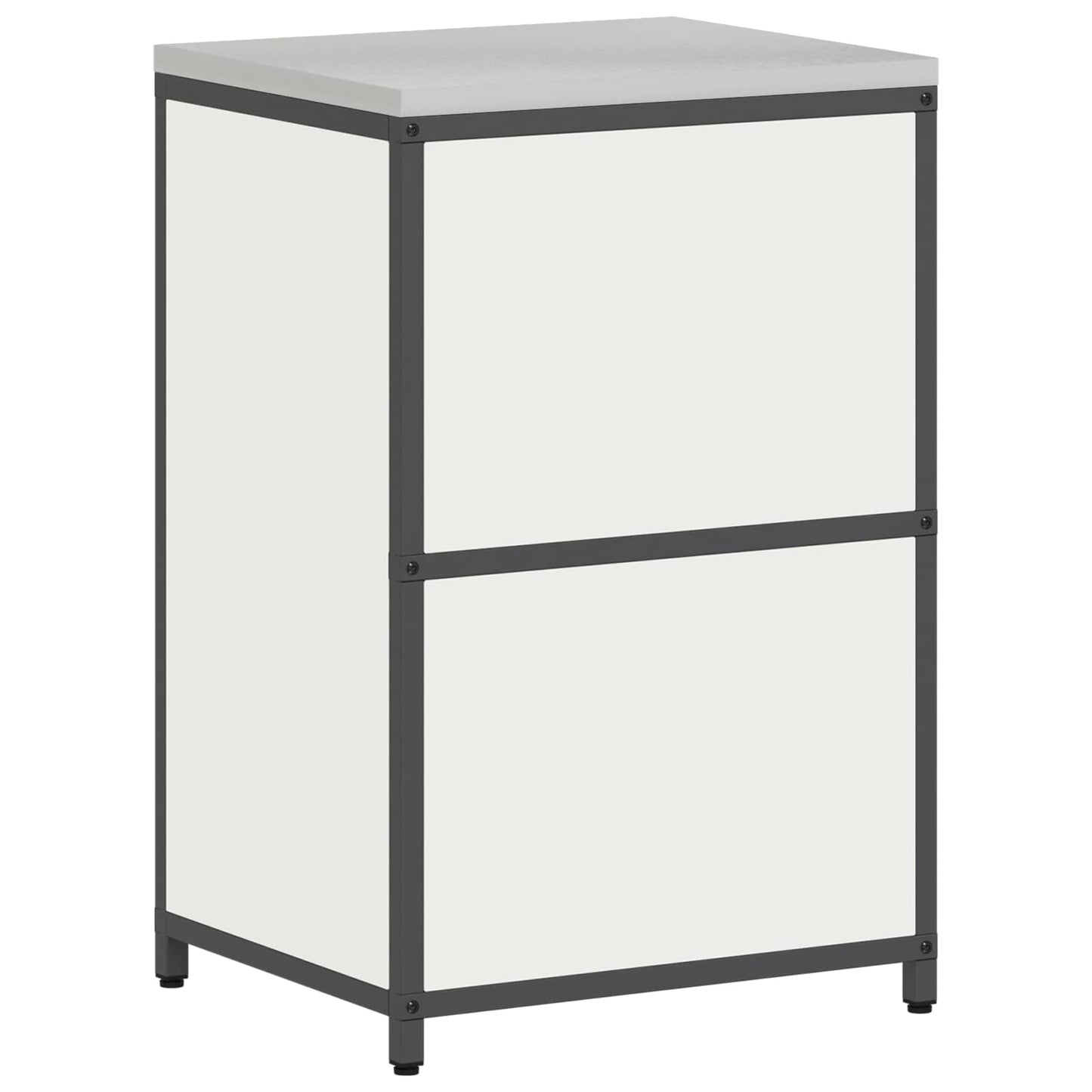 Konyhai tárolószekrény HATTEM Fehér 60 x 50 x 92 cm Acél