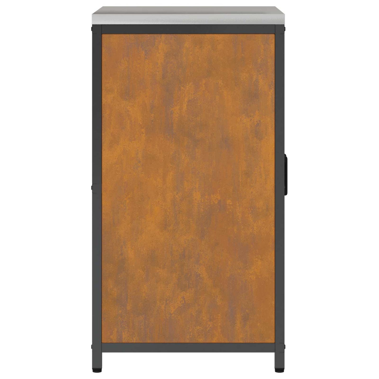 Konyhai tárolószekrény HATTEM Rozsdás 60 x 50 x 92 cm Acél