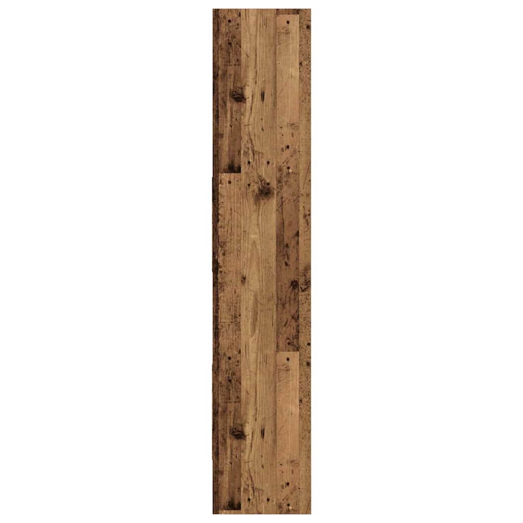 Könyvespolc 5 szintes 40 x 35 x 180 cm Szerelt Fa Öreg fa