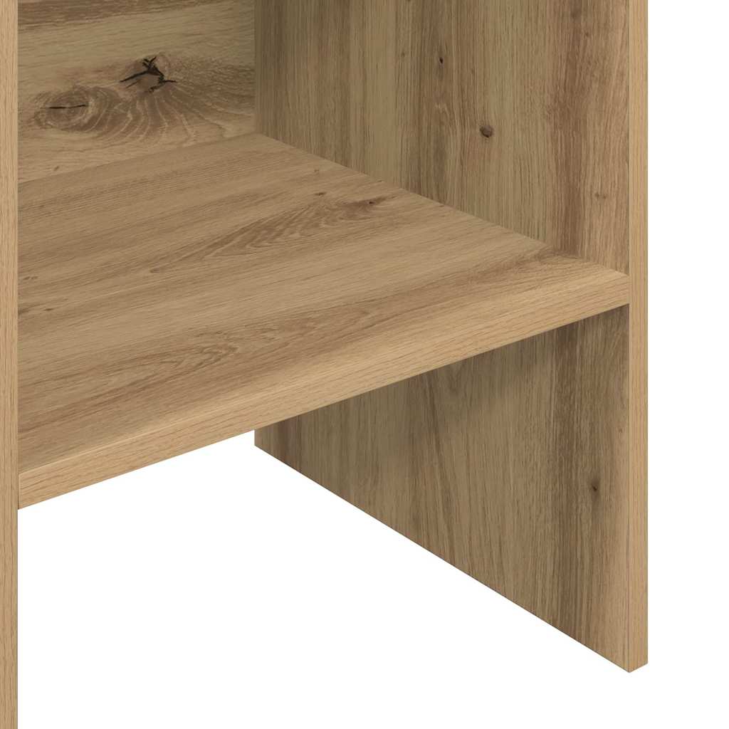 Könyvespolc 5 szintes 40 x 35 x 180 cm Szerelt Fa Artisan tölgy