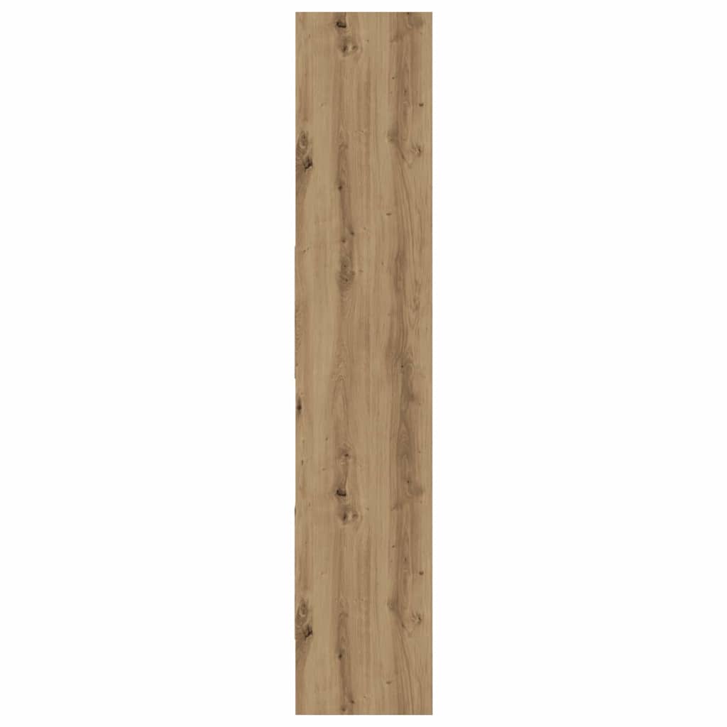 Könyvespolc 5 szintes 40 x 35 x 180 cm Szerelt Fa Artisan tölgy
