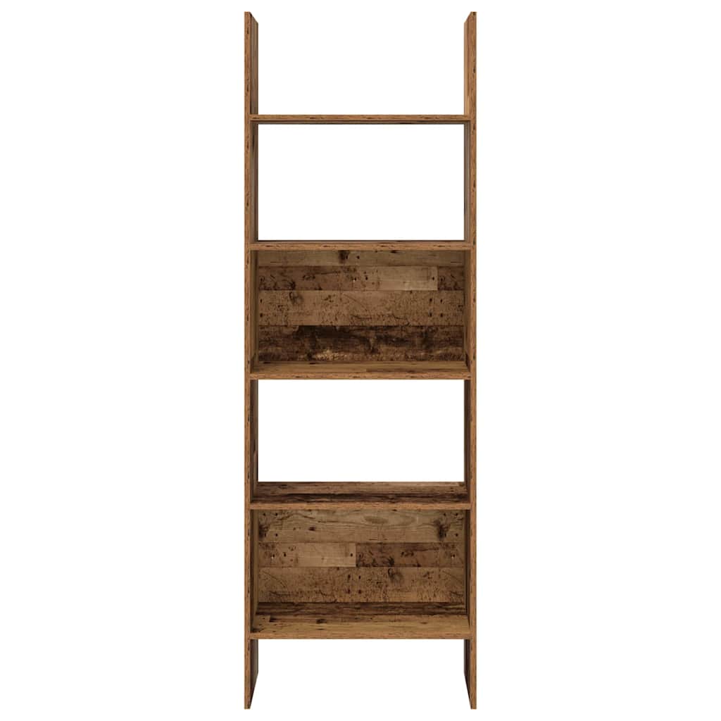 Könyvespolc Öreg fa 60 x 35 x 180 cm Faanyag