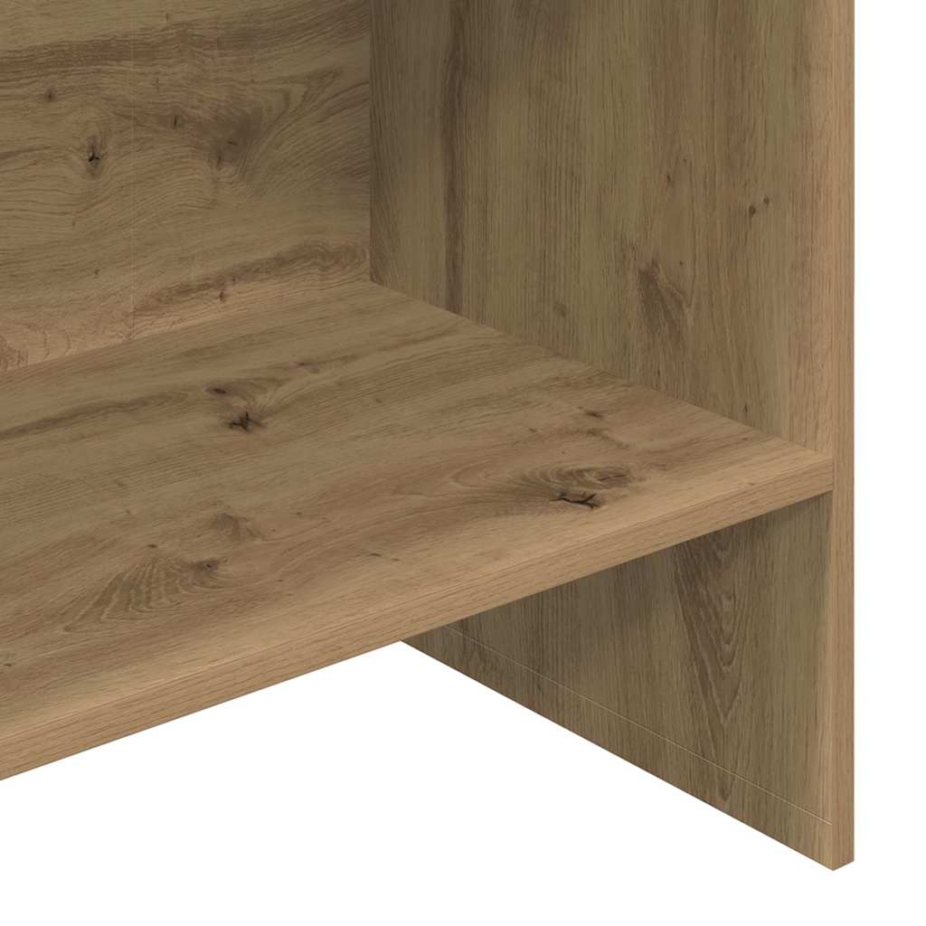 Könyvespolc 5 szintes 60 x 35 x 180 cm Szerelt Fa Artisan tölgy