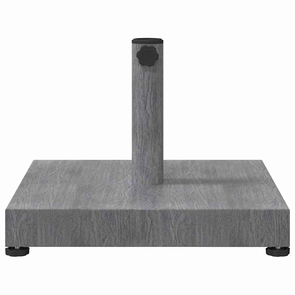 Napernyőtalp Sötétszürke fa hatás 45 x 45 x 31,5 cm