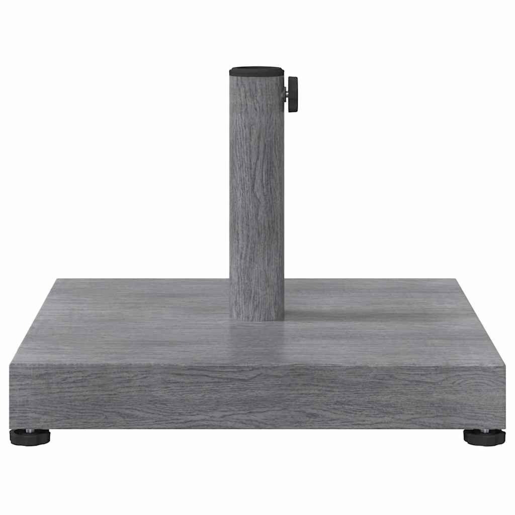 Napernyőtalp Sötétszürke fa hatás 45 x 45 x 31,5 cm