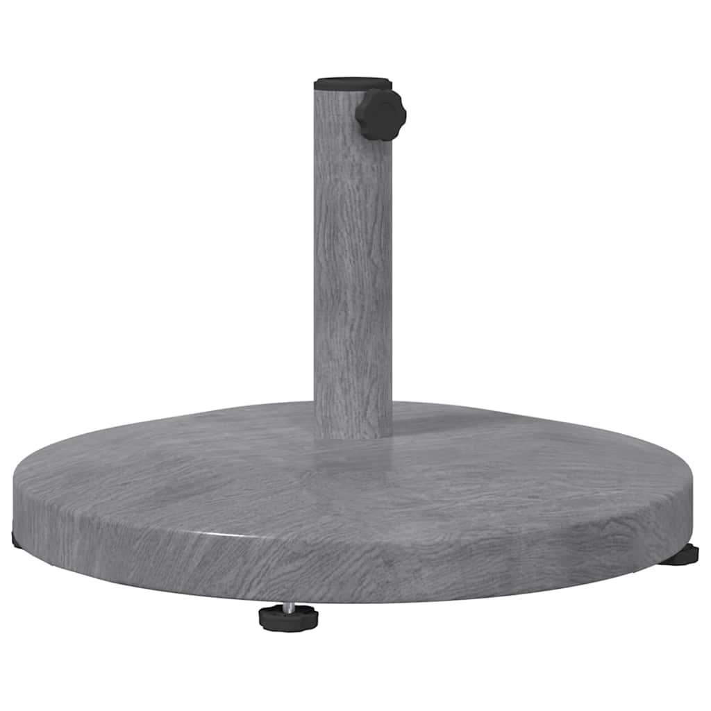 Napernyőtalp Sötétszürke fa hatás 48 x 48 x 32 cm