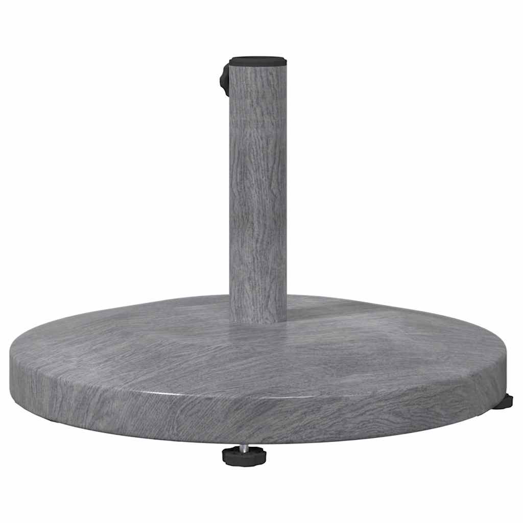 Napernyőtalp Sötétszürke fa hatás 48 x 48 x 32 cm