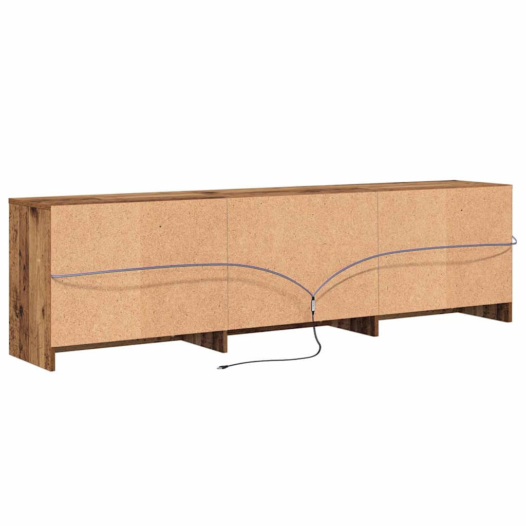 TV egységek 180 x 34 x 50 cm Öreg fa Szerelt Fa