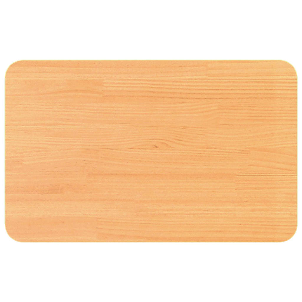 Dohányzóasztal Faggyú barna 80 x 50 x 31 cm Tömör fenyőfa