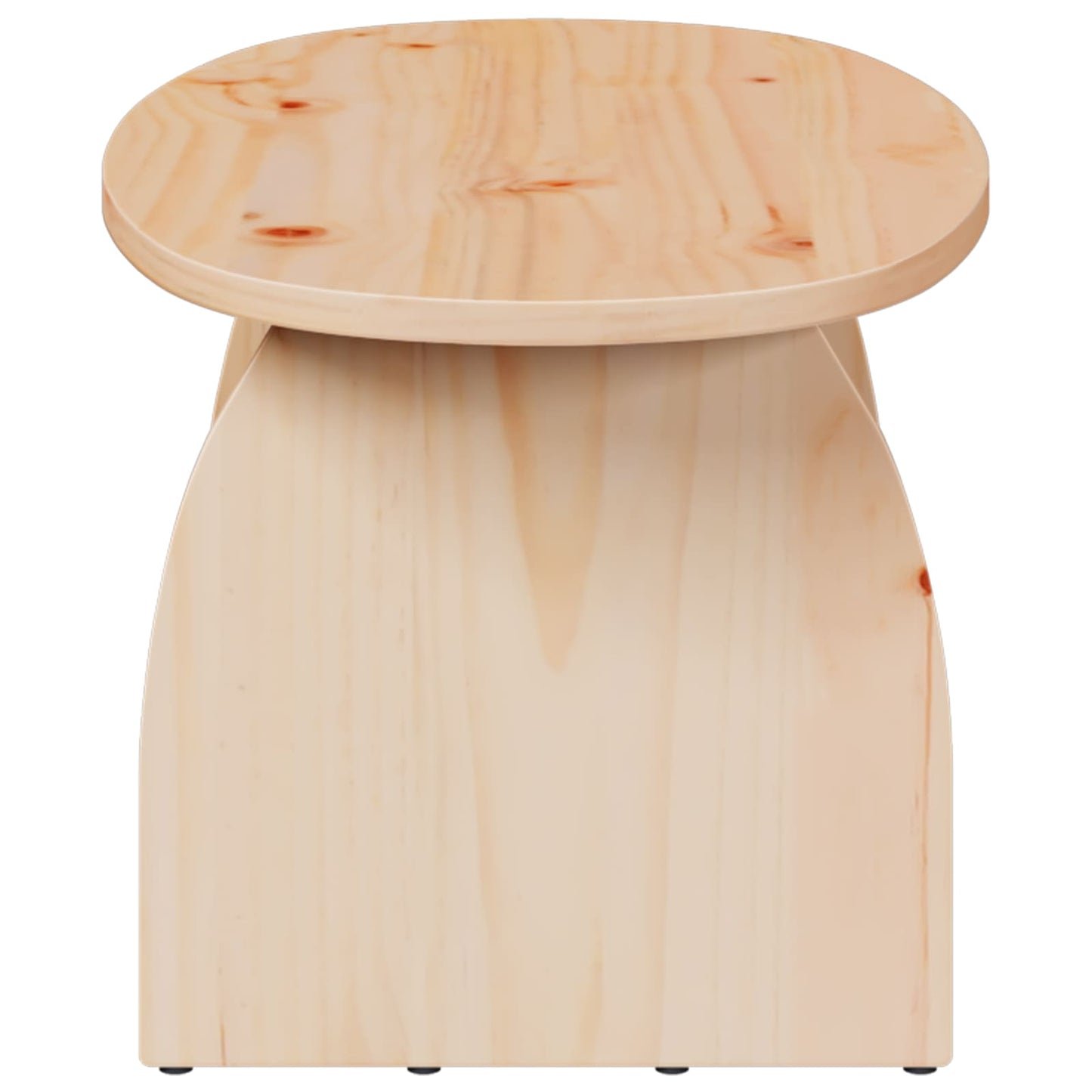 Dohányzóasztal Barna 80 x 40 x 35 cm Tömör fenyőfa