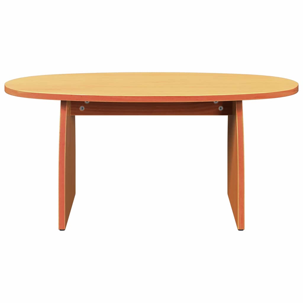 Dohányzóasztal Faggyú barna 80 x 40 x 35 cm Tömör fenyőfa