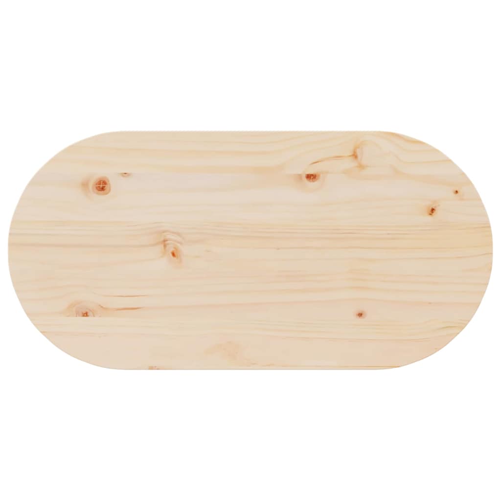 Dohányzóasztal Természetes 80 x 39,5 x 35 cm Tömör fenyőfa