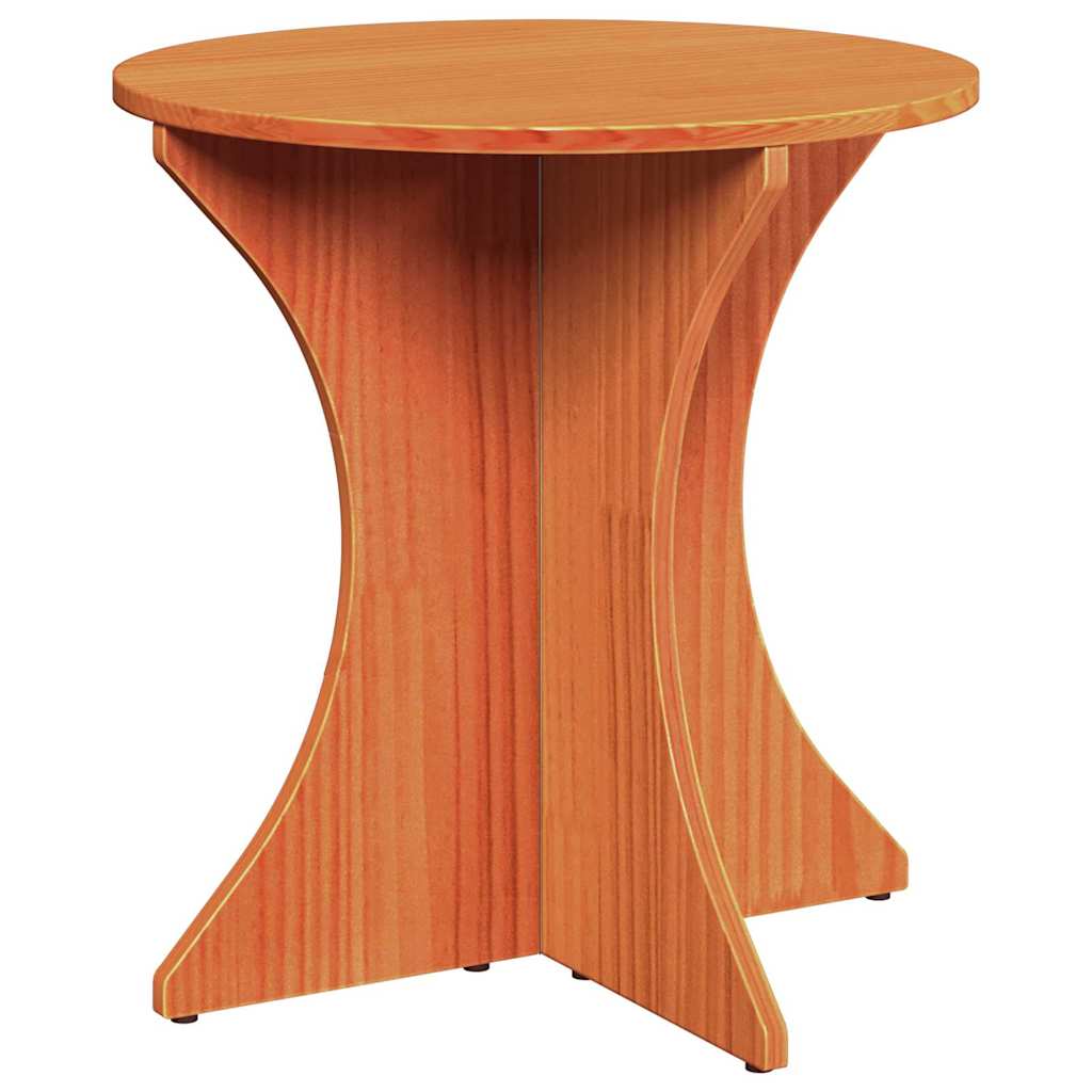 Dohányzóasztal 3 pcs Faggyú barna