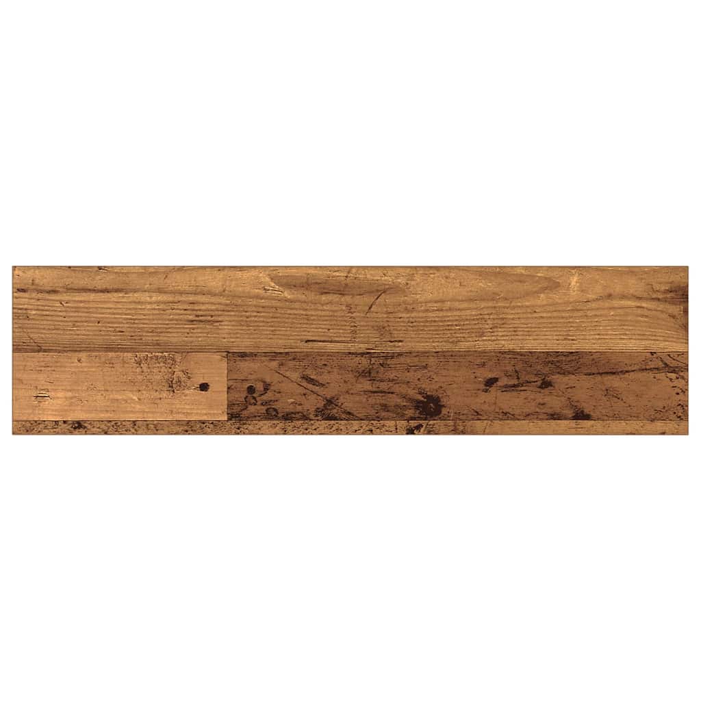 Polcos könyvespolc 3 szintes 4 db 80 x 20 x 1,5 cm Szerelt Fa