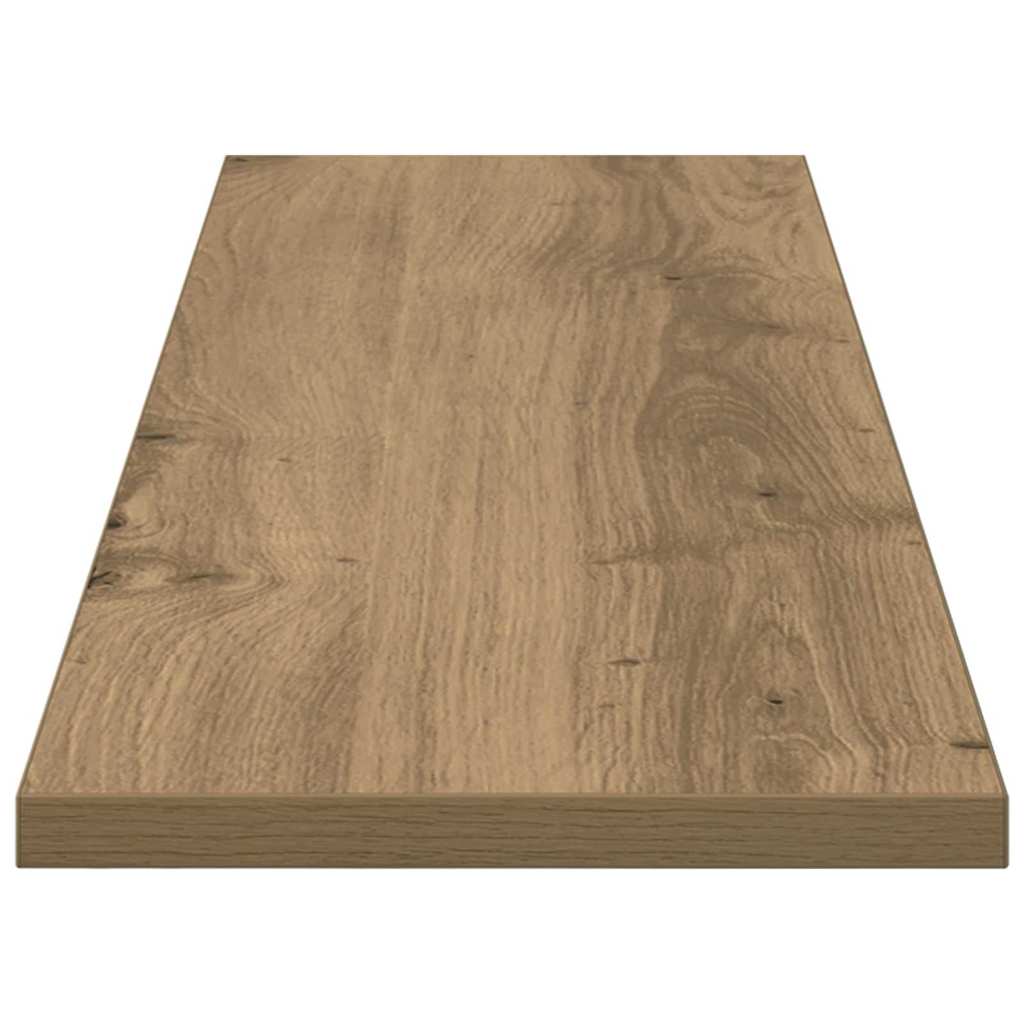 Polcos könyvespolc 3 szintes 4 pcs 80 x 20 x 1,5 cm Szerelt Fa