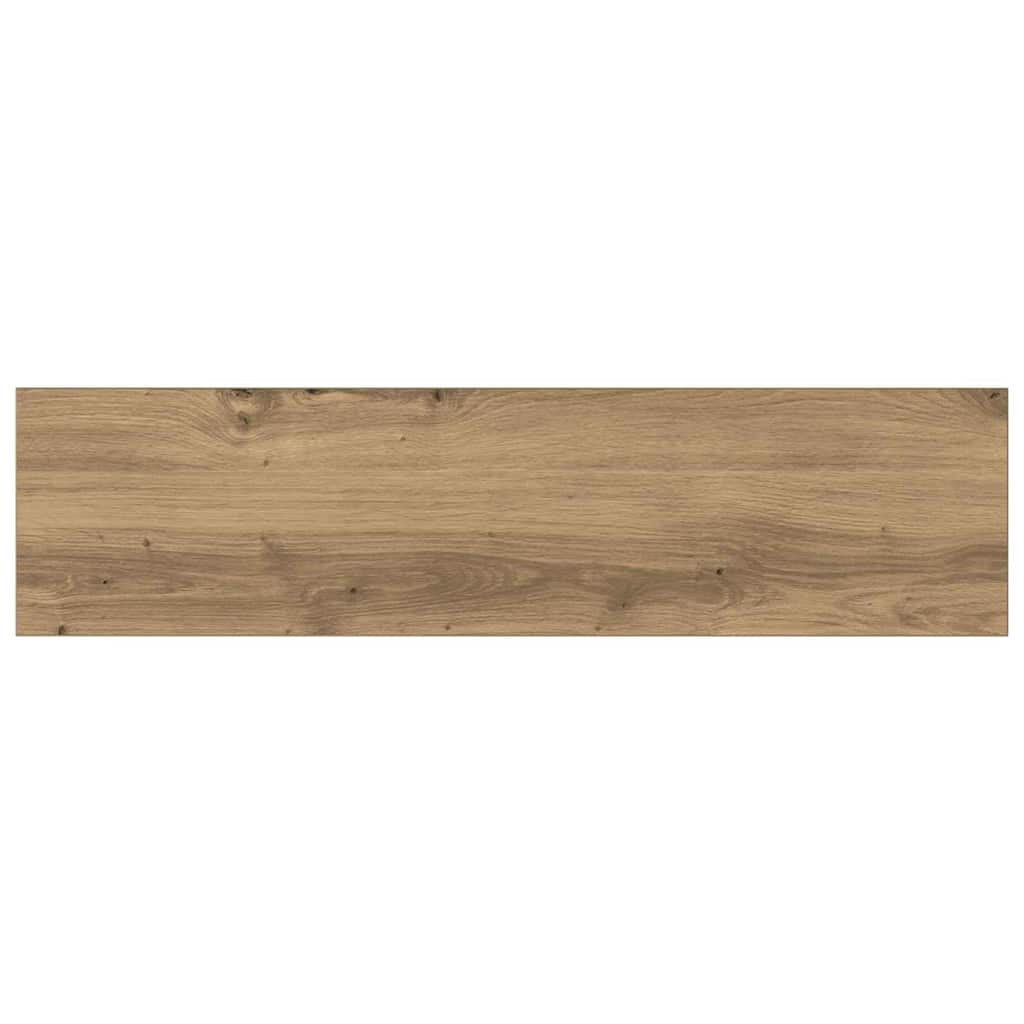 Polcos könyvespolc 3 szintes 4 pcs 80 x 20 x 1,5 cm Szerelt Fa
