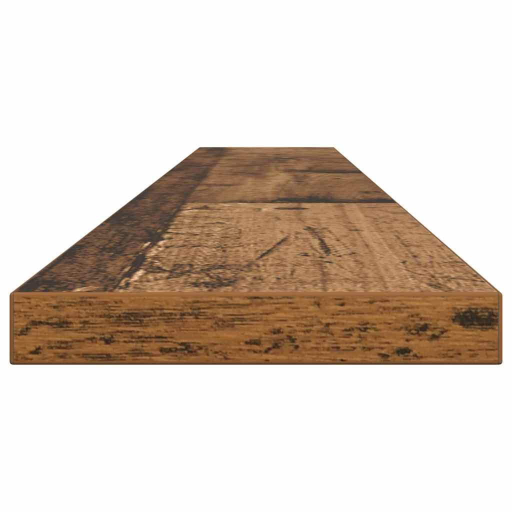 Polcos könyvespolc 3 szintes 4 pcs 100 x 10 x 1,5 cm Szerelt Fa