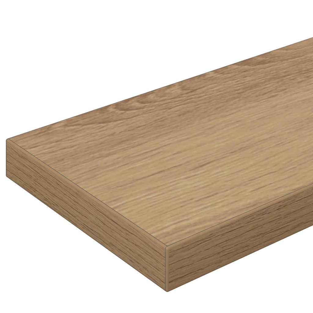 Polcos könyvespolc 3 szintes 4 pcs 100 x 10 x 1,5 cm Szerelt Fa